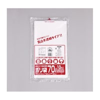 福助工業 HDゴミ袋 ポリ袋 HDN1670 乳白半透明 1ケース(10個×5セット入) 00763129 1ケース