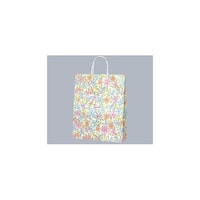 福助工業 紙手提げ袋 ラッピーバッグ No.2 花 1ケース(50個×4セット入) 0120421 1ケース
