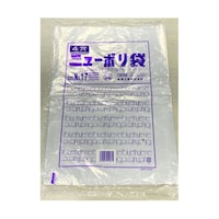 福助工業 ローデンポリ袋 ニューポリ袋 025 No.17(4穴)1ケース(100個×15セット入) 0445584 1ケース