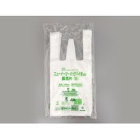 福助工業 バイオマスレジ袋 ニューイージーバッグバイオ25 長舌片 SS 乳白 1ケース(100個×20セット入) 0364347 1ケース