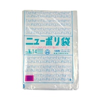 福助工業 ローデンポリ袋 ニューポリ袋 003 No.14 1ケース(100個×30セット入) 00005513 1ケース