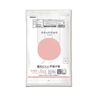 オルディ asunowa 破れにくい手提げ袋 ブロックタイプ 弁当用 小 乳白 100P 1ケース(100枚×20冊入) ASWHWSYNT100 1ケース