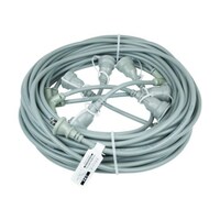 長谷川製作所 分岐ケーブル ESTCシリーズ 25m 防水コネクター 質量4kg ESTC25M225 1本