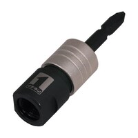 イチネンアクセス IM2QーAP インパクトドライバー1/4ワンタッチビットアダプタ IM2QAP 19730 1個