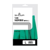 ショーワグローブ 146NBR薄手 L 10双 146L 1組