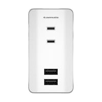 多摩電子工業 ACタップ&USB 2.4A TSK115U2W 1個