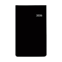 ダイゴー 2026 アポイント 文字大 1Mホリゾンタル 縦開 ブラック E8302 1冊