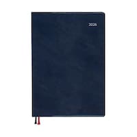 ダイゴー 2026 アポイント 文字大 A5 1W+横罫 ネイビー E8324 1冊