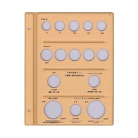 テージー 平成記念コイン2用スペア F C38S1F 1冊