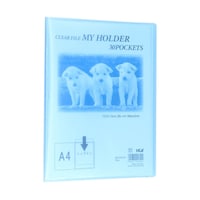 テージー マイホルダー A4 30P ブルー MC20302 1冊