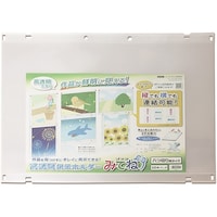 ビュートン 高透明掲示ホルダー「みてね」 八つ切サイズ 1パック(10枚入) KGH8KW10 1パック