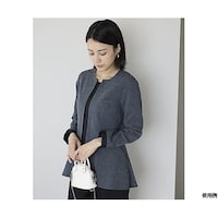 ボンマックス ジャケット ソフトジャケット 9G メランジドビー ネイビー BCJ012789G 1枚