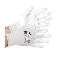 ミドリ安全 エコマーク認定 作業用手袋 BPグローブ ウレタン背抜き Sサイズ 1袋(10双入) CD4045831310 1袋