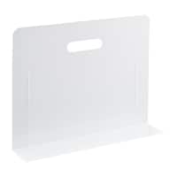 リヒトラブ ブックエンド・スーパーワイドタイプ(マグネット付) 白 A73530 1枚