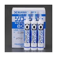 セメダイン 330ml シリコンシーラント(クリア/10本) EA930AN22A 1箱