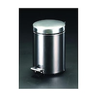 テラモト 20.0L ダストボックス(ペダル開閉型/ステンレス製) EA995AA10F 1個