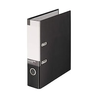 ライオン事務器 A4/S型 レバーアーチファイル(黒) EA762CP12 1冊