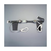 藤井電工 墜落制止用器具(胴ベルト/巻取式2丁掛け) EA998FR161 1個