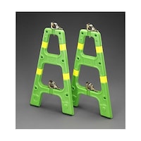 三甲 456x50x810mm 単管バリケード(ブロー成型/2個) EA983FV86 1セット