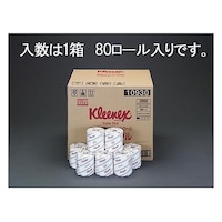日本製紙クレシア トイレットペーパー(個包装・ダブル40m/80巻) EA929AM4 1CS