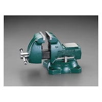 SATA 125mm ベンチバイス(回転台付) EA688BB125 1台