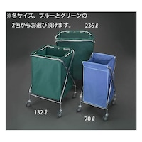 テラモト 415x409x751mm ダストカート(エコ袋(緑)付) EA995AA51E 1個