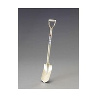 浅香工業 140x290mm/ 970mm ショベル(溝堀・スチール柄) EA650BJ16 1本