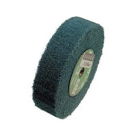 柳瀬 100mm/M10/#600 ヘアライン研磨ホイール EA819AX24 1個