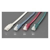 サンワサプライ 5m LANケーブル(カテゴリー5e準拠)(レッド) EA764B305 1個