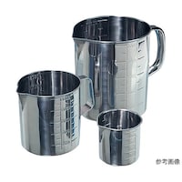 オオモリ プレス口付ビーカー 手付 3L OM4907 1個