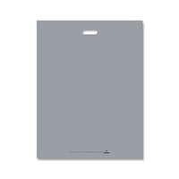 シモジマ 手抜きポリ袋 HDカラーポリ 5065 シルバー 表記入り 20枚入 006640162 1パック