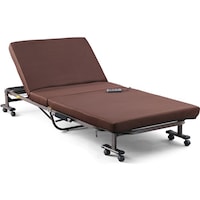 アイリスオーヤマ 折りたたみ電動リクライニングベッド 975×300×1090mm OTBFDN 1台