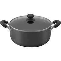 アイリスオーヤマ ダイヤモンドコート 両手なべ 26cm ブラック DISP26 1個