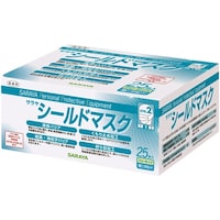 サラヤ シールドマスク 25枚×6箱入 ブルー 51108 1ケース