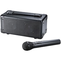 サンワサプライ ワイヤレスマイク付き拡声器スピーカー MMSPAMP4 1個