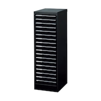 ナカバヤシ 書類ケース アバンテV2フロアケース アサ18段 マットブラック AF18MBK 1台