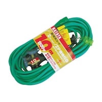 ハタヤリミテッド 2P接地付延長コード 10m アースグリーン SX103KG 1本