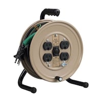 ハタヤリミテッド 温度センサー付コードリール単相100V10M アース付 JS101KS 1台
