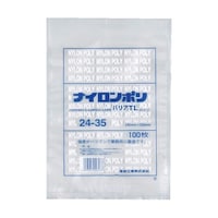 福助工業 ナイロンポリ バリアTLタイプ 2435 1袋(100枚入) 0706418 1袋