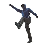 川西工業 ストレッチレインスーツ ネイビー 3Lサイズ 3522NB3L 1着