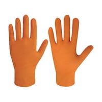ミタニコーポレーション エンジニアグローブ50枚入(オレンジ)L 184996 1箱