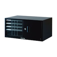 ナカバヤシ アバンテV2 レターケース A4/4段 ブラック ALT44/A ALT44クロ/A 1個