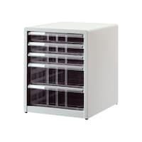 ナカバヤシ アバンテV2 レターケース A4/リニューアルタイプ 浅型3段×深型2段 ニューグレー ALC5 ALC5ニユグレ 1個