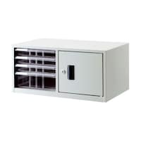 ナカバヤシ アバンテV2 レターケース リニューアルタイプ A4/4段 ニューグレー ALT44 ALT44ニユグレ 1個