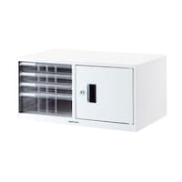 ナカバヤシ アバンテV2 レターケース A4/4段 ホワイト ALT44/A ALT44シロ/A 1個