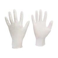 ミドリ安全 ニトリル使い捨て手袋 ベルテ751K ホワイト 粉なし 100枚入 Mサイズ VERTE751KM 1箱