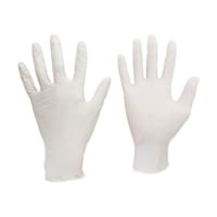 ミドリ安全 ニトリル使い捨て手袋 ベルテ751K ホワイト 粉なし 100枚入 Lサイズ VERTE751KL 1箱