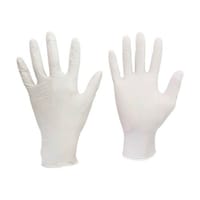 ミドリ安全 ニトリル使い捨て手袋 ベルテ751K ホワイト 粉なし 100枚入 SSサイズ VERTE751KSS 1箱