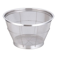 TKG TKG ステンNEWマンモス深型米揚ざる 33cm 1個