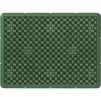 山崎産業 泥っぷマット #1 グリーン 1枚